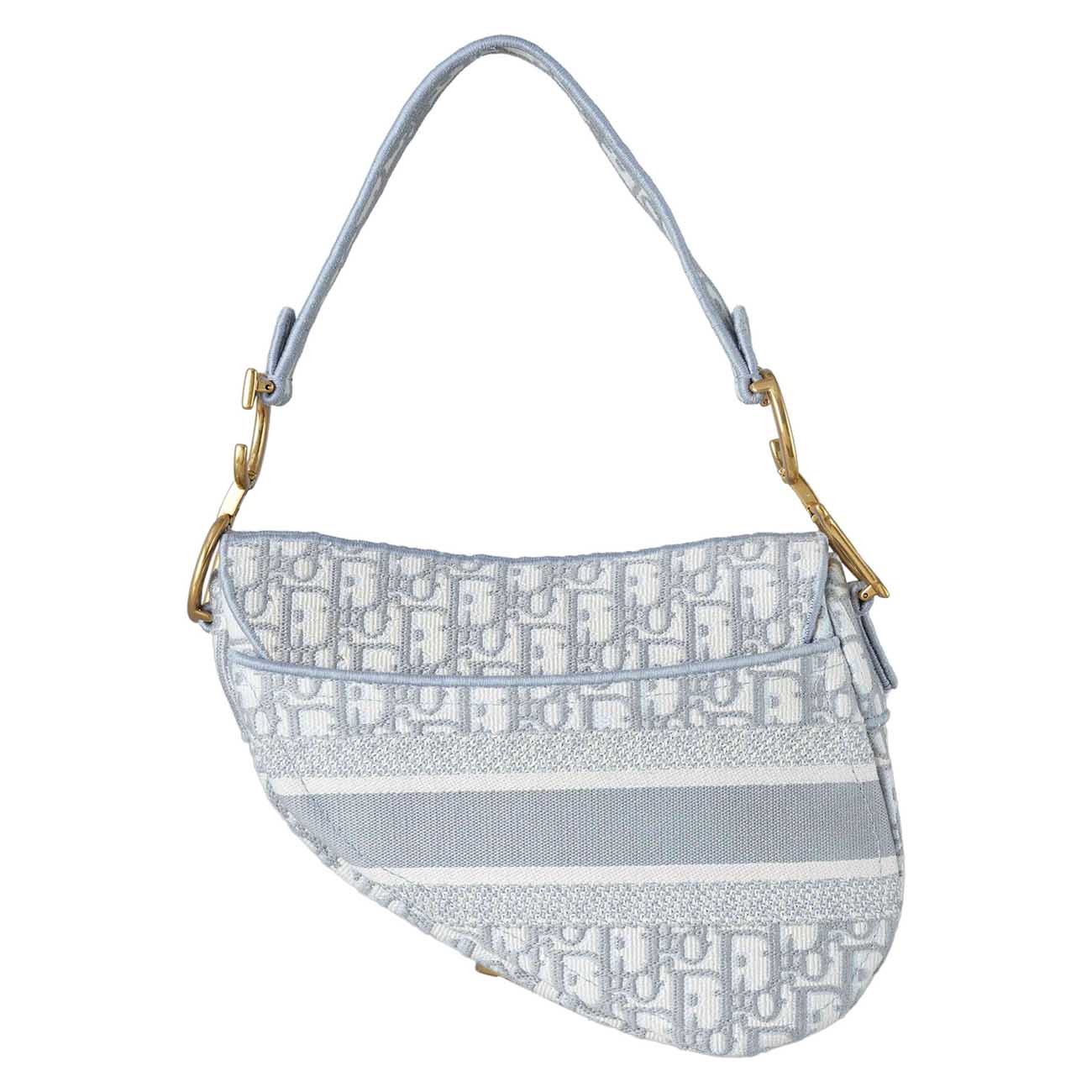 CHRISTIAN DIOR(USED)크리스찬디올 오블리크 새들백 미듐 & 스트랩